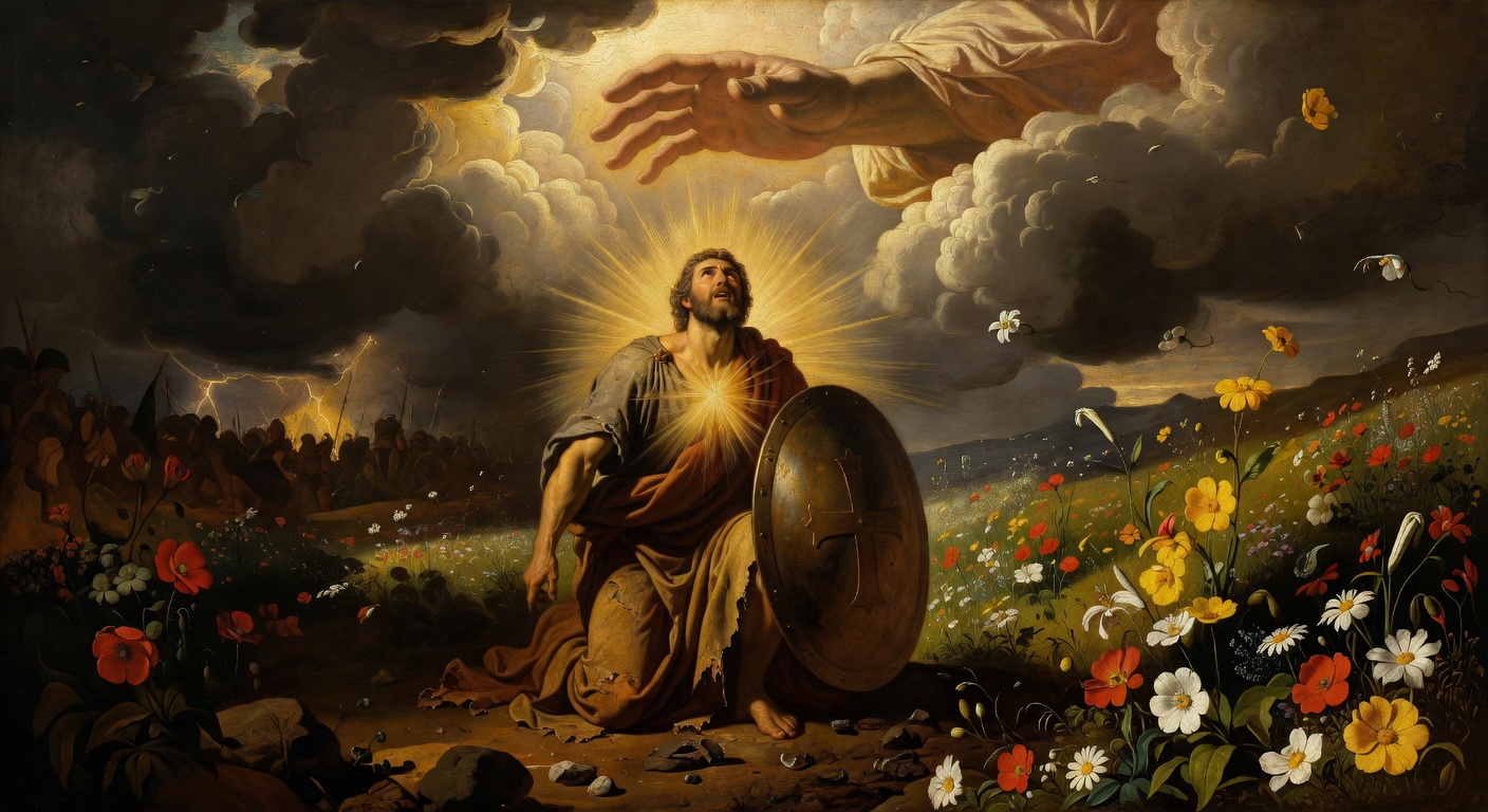 Biblical encouragement image