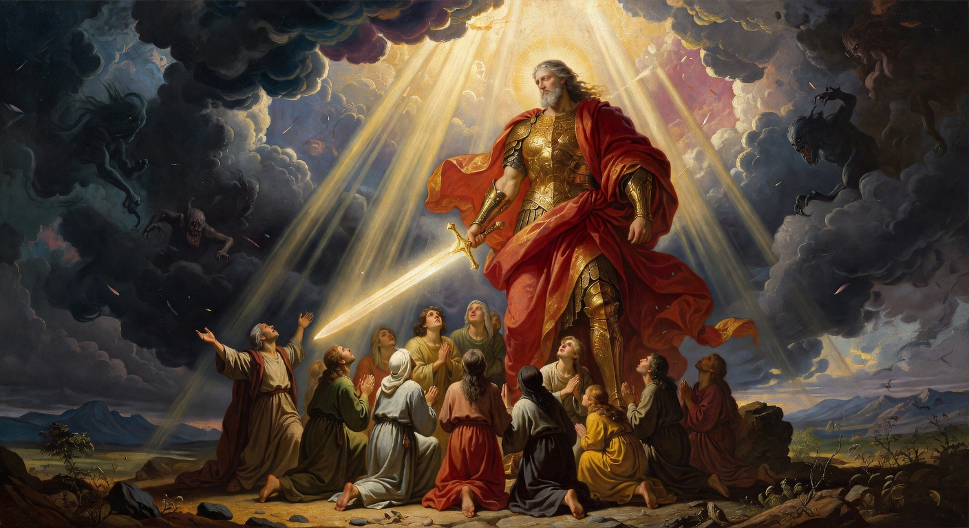 Biblical encouragement image