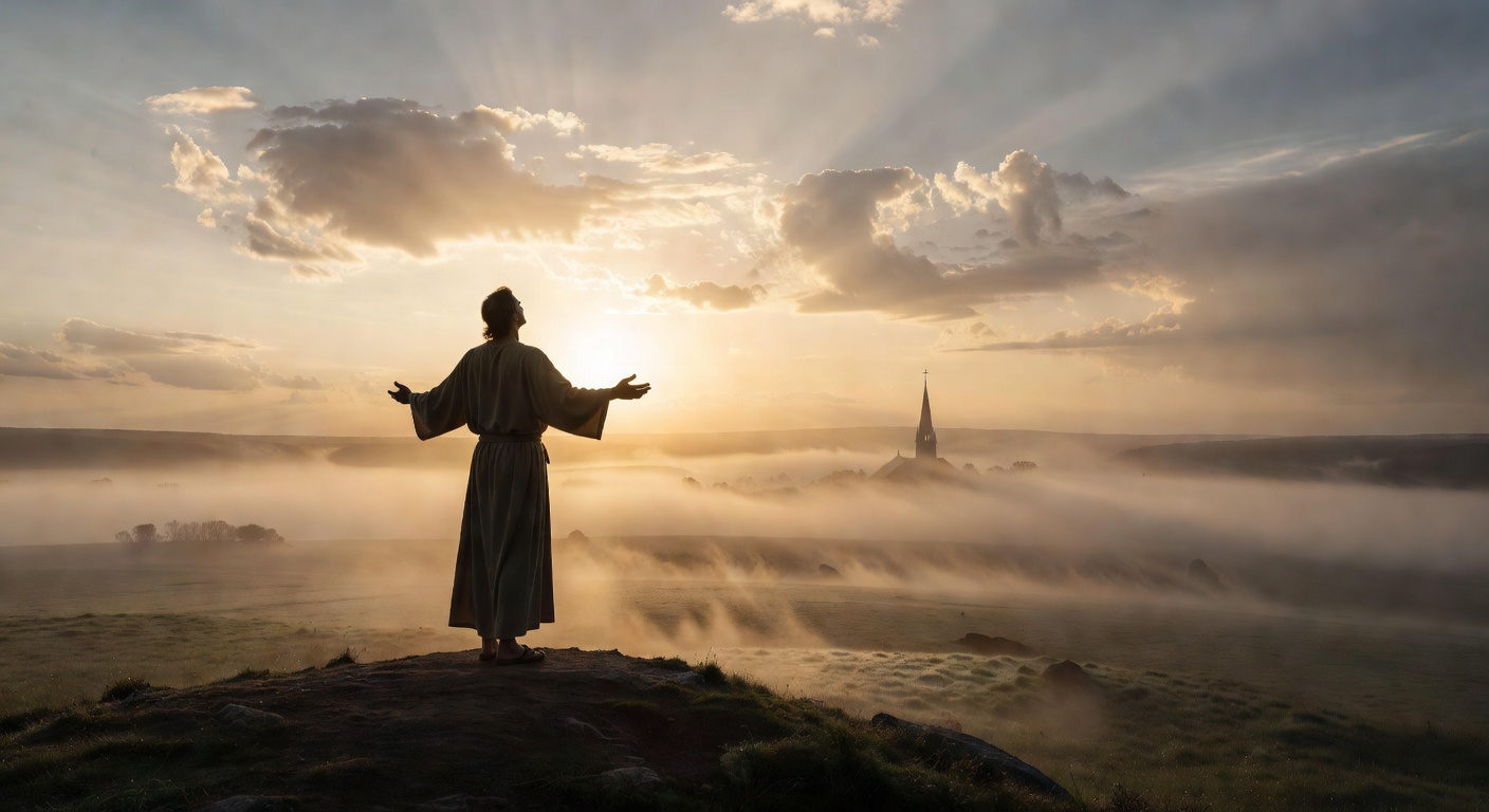 Biblical encouragement image