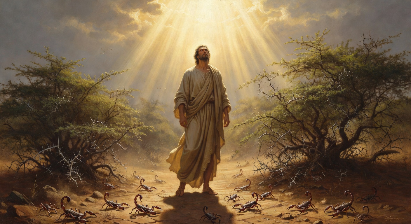 Biblical encouragement image