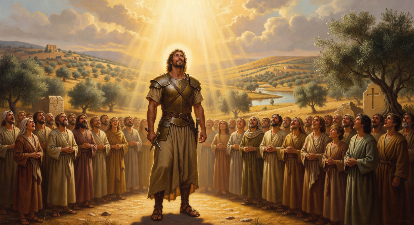 Biblical encouragement image