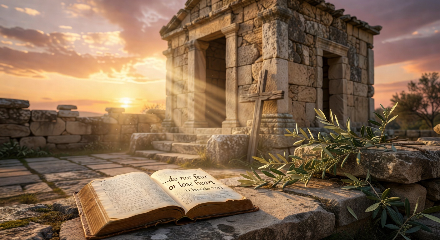 Biblical encouragement image