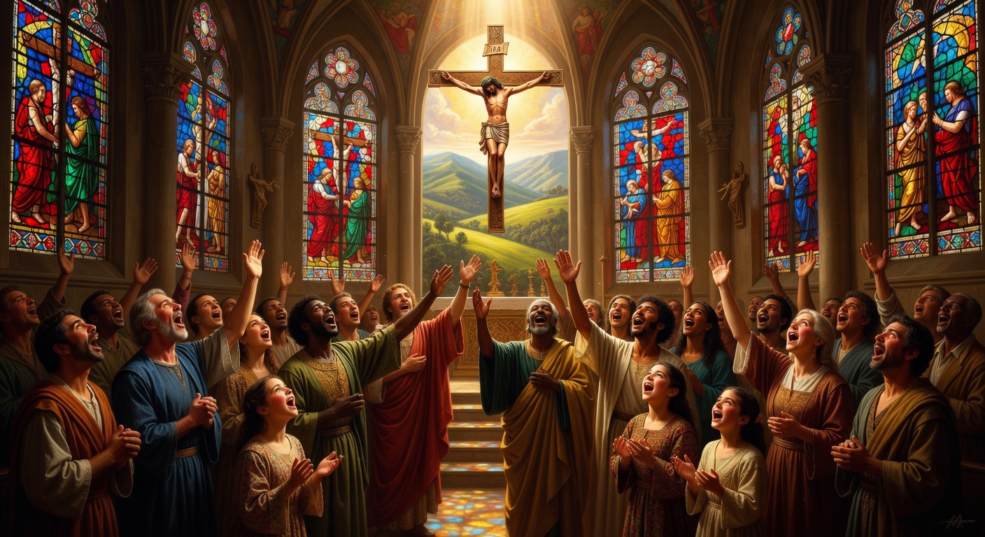 Biblical encouragement image