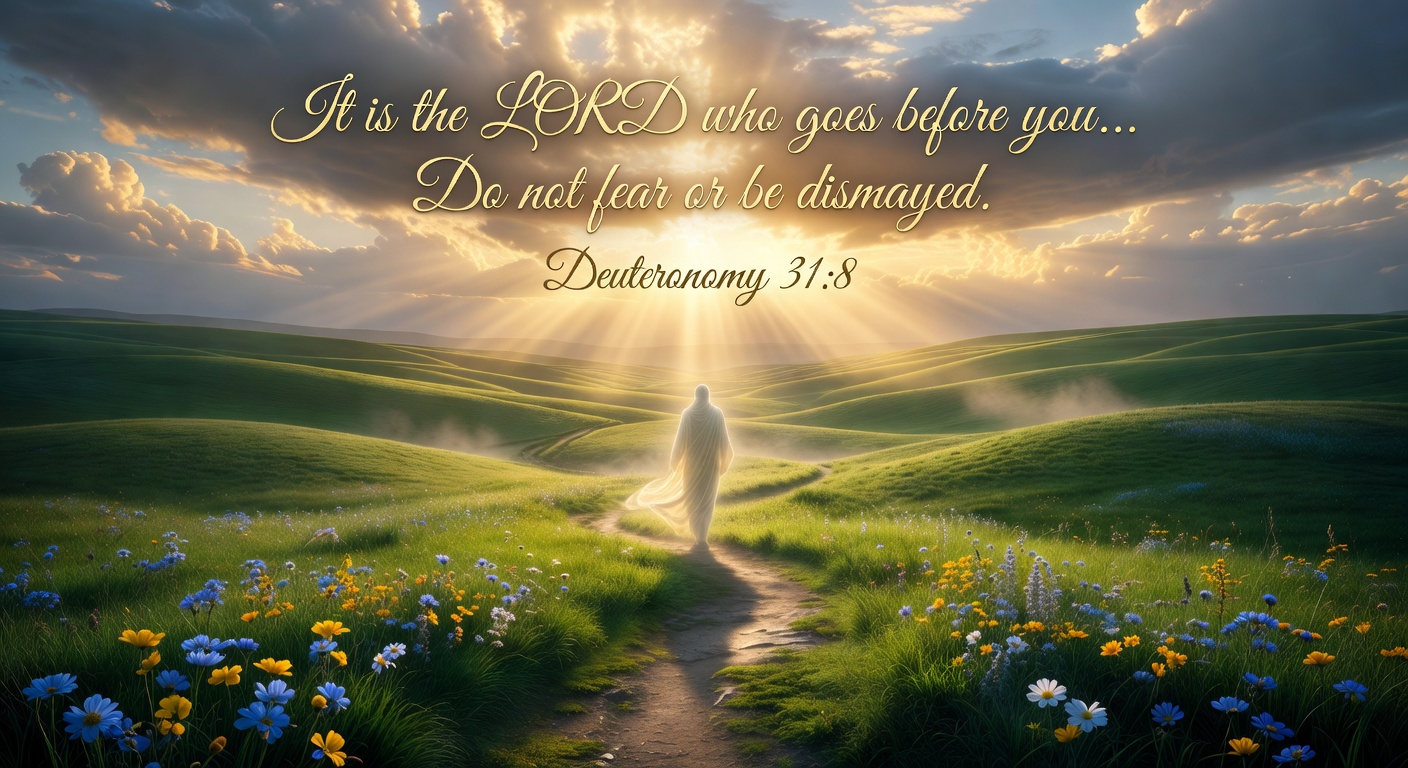 Biblical encouragement image