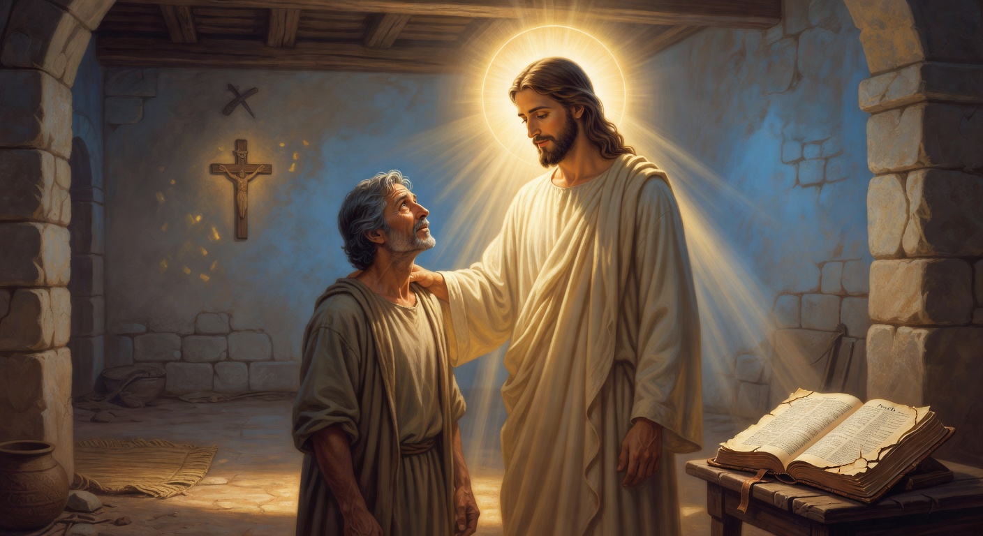 Biblical encouragement image