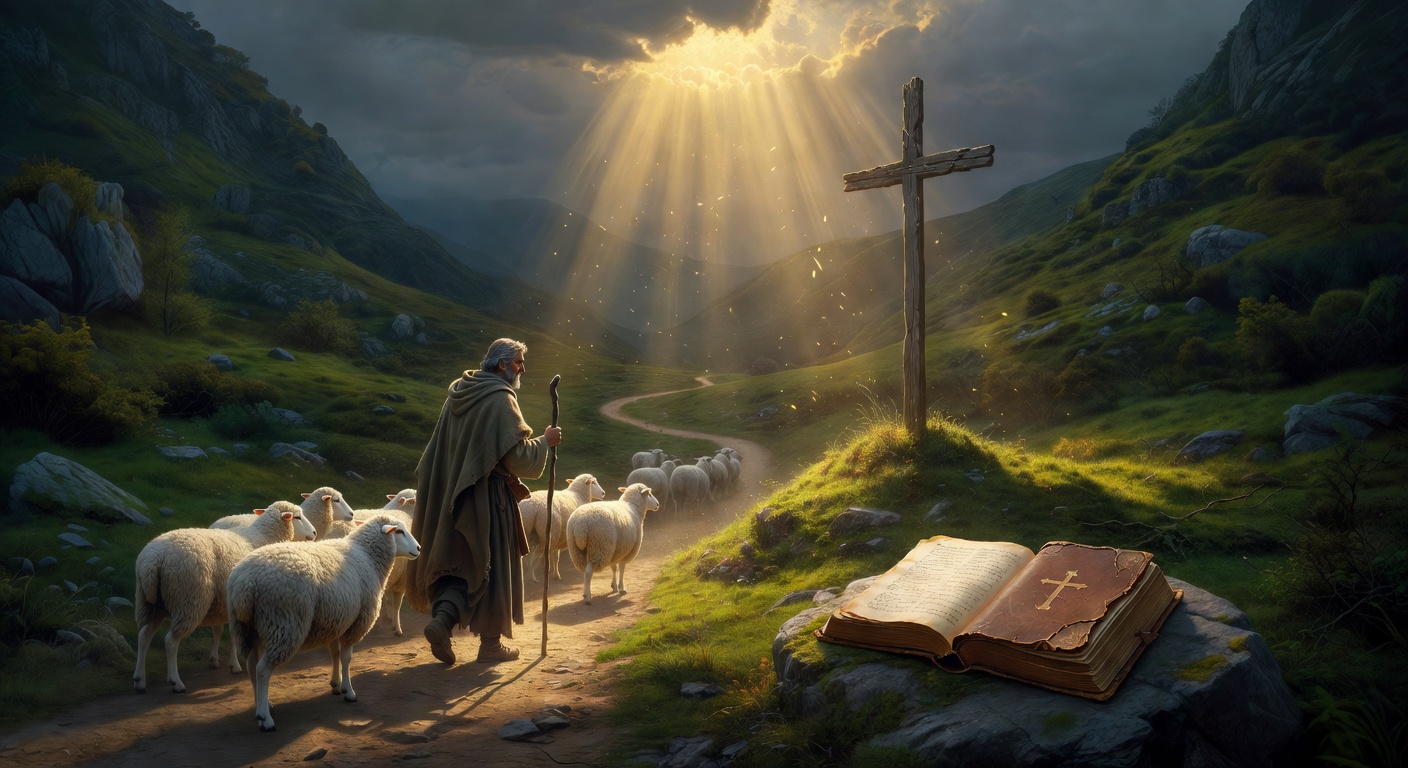Biblical encouragement image