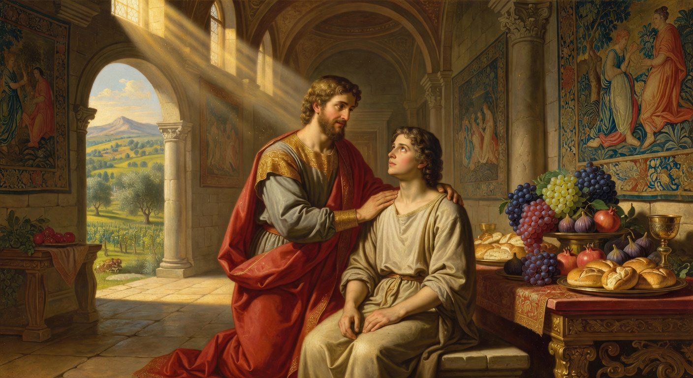 Biblical encouragement image