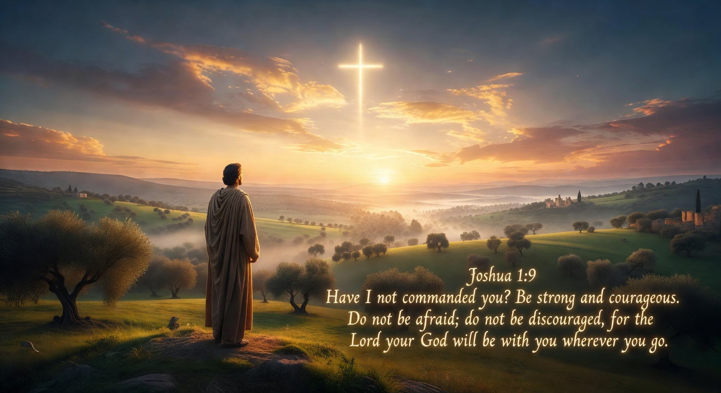 Biblical encouragement image