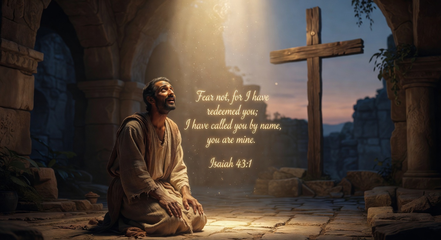 Biblical encouragement image