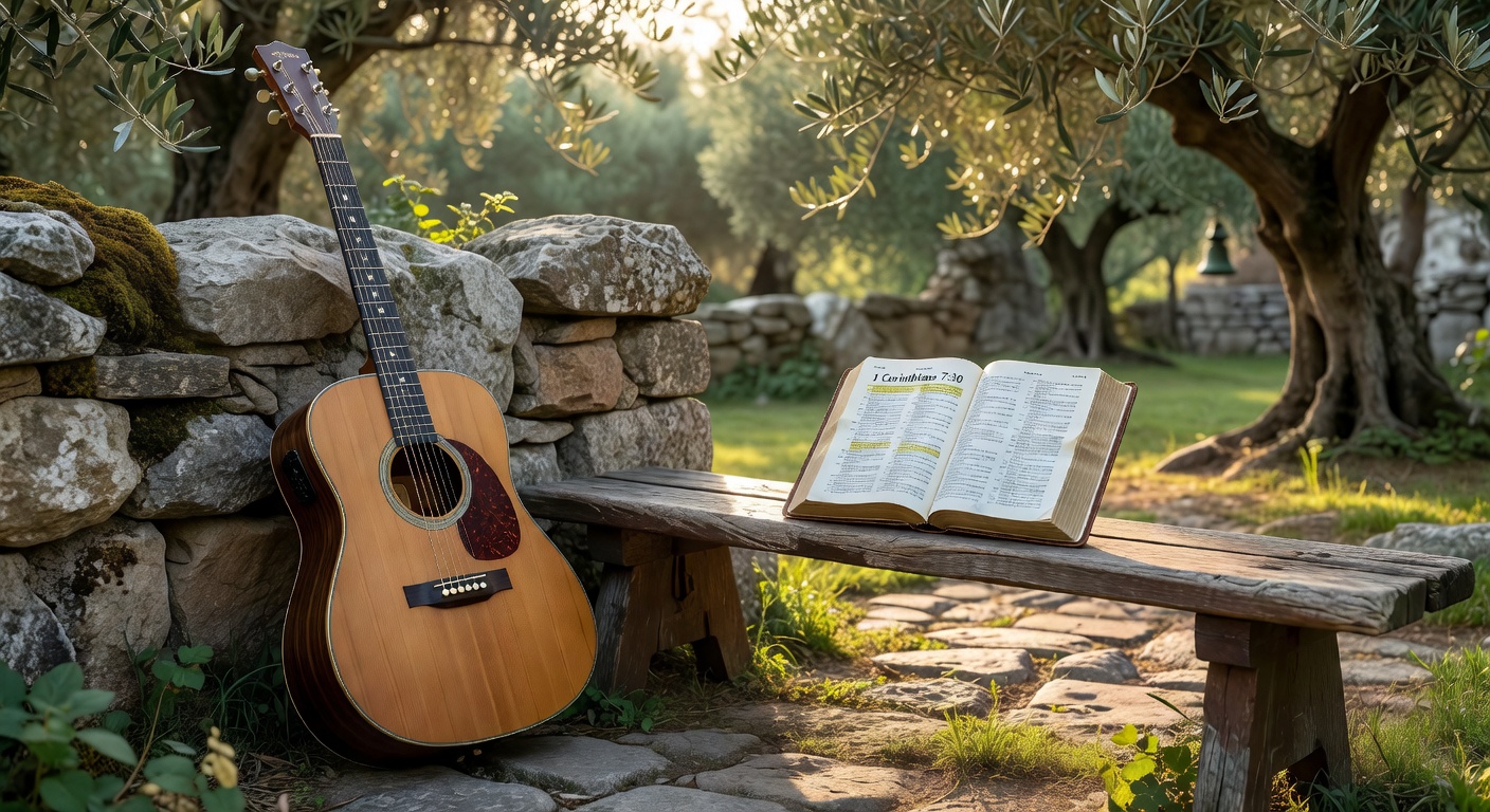 Biblical encouragement image