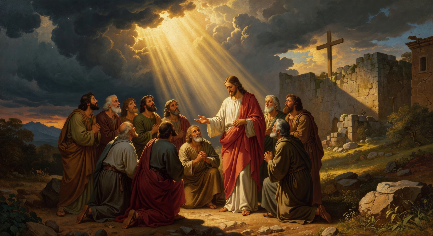 Biblical encouragement image