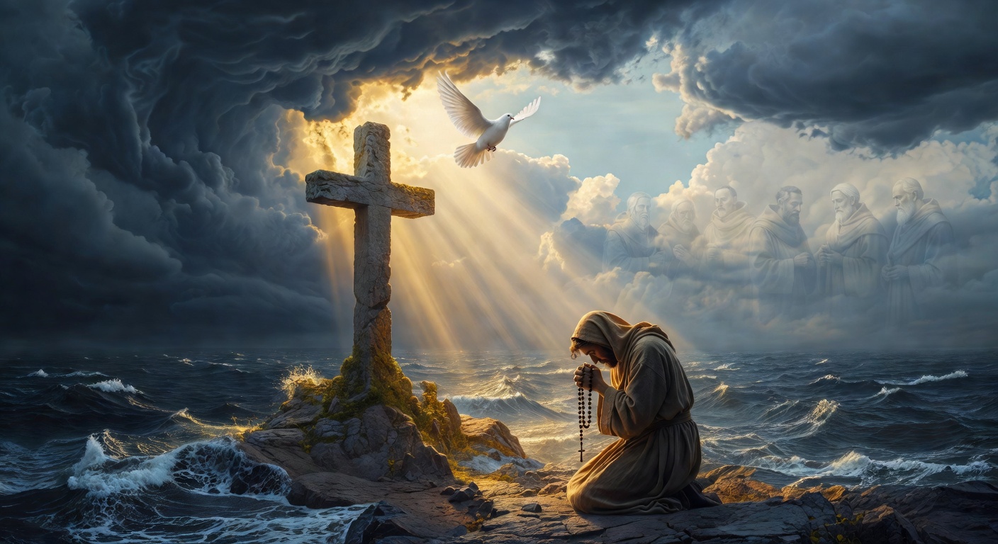 Biblical encouragement image