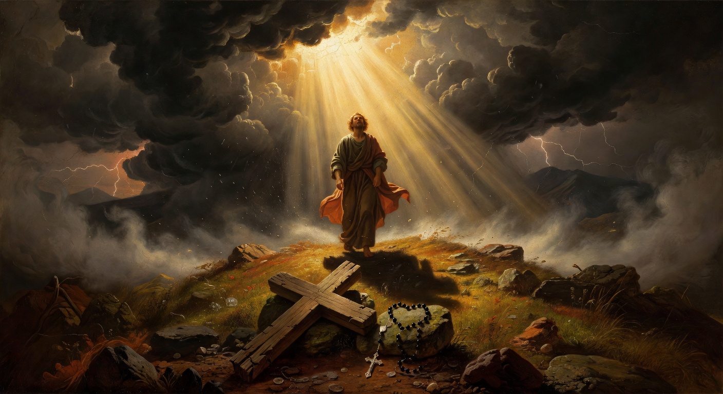 Biblical encouragement image