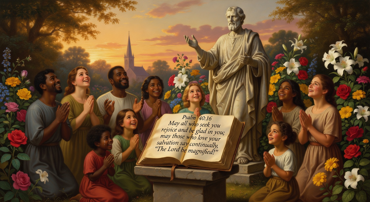 Biblical encouragement image