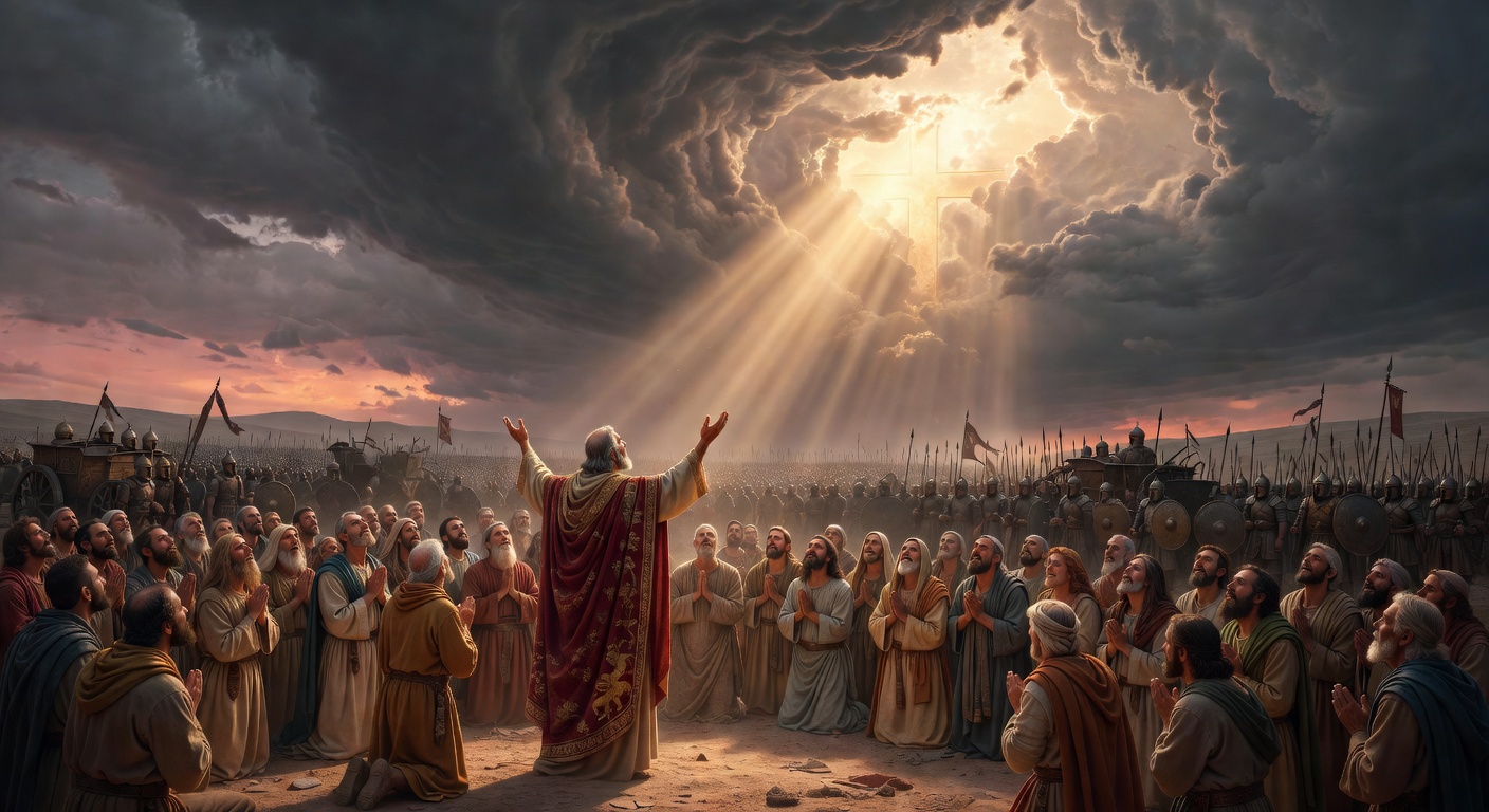 Biblical encouragement image