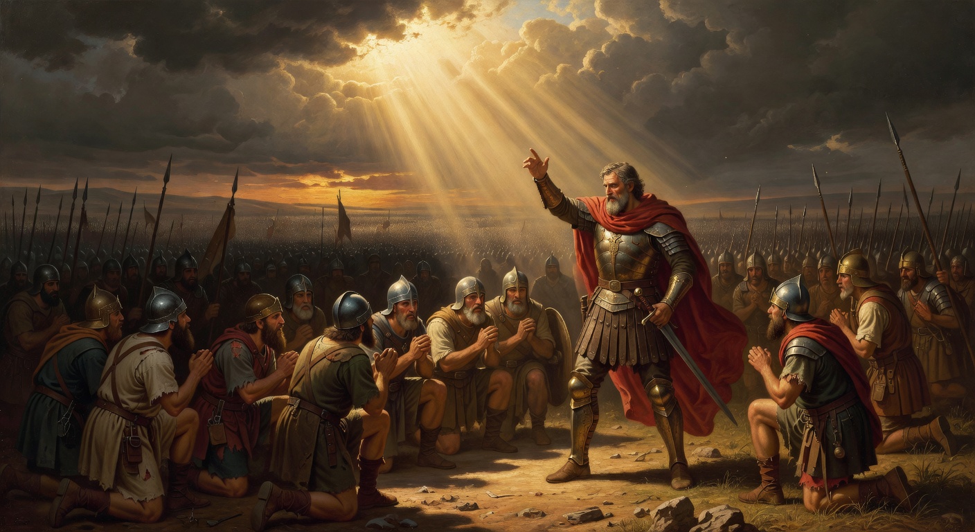 Biblical encouragement image