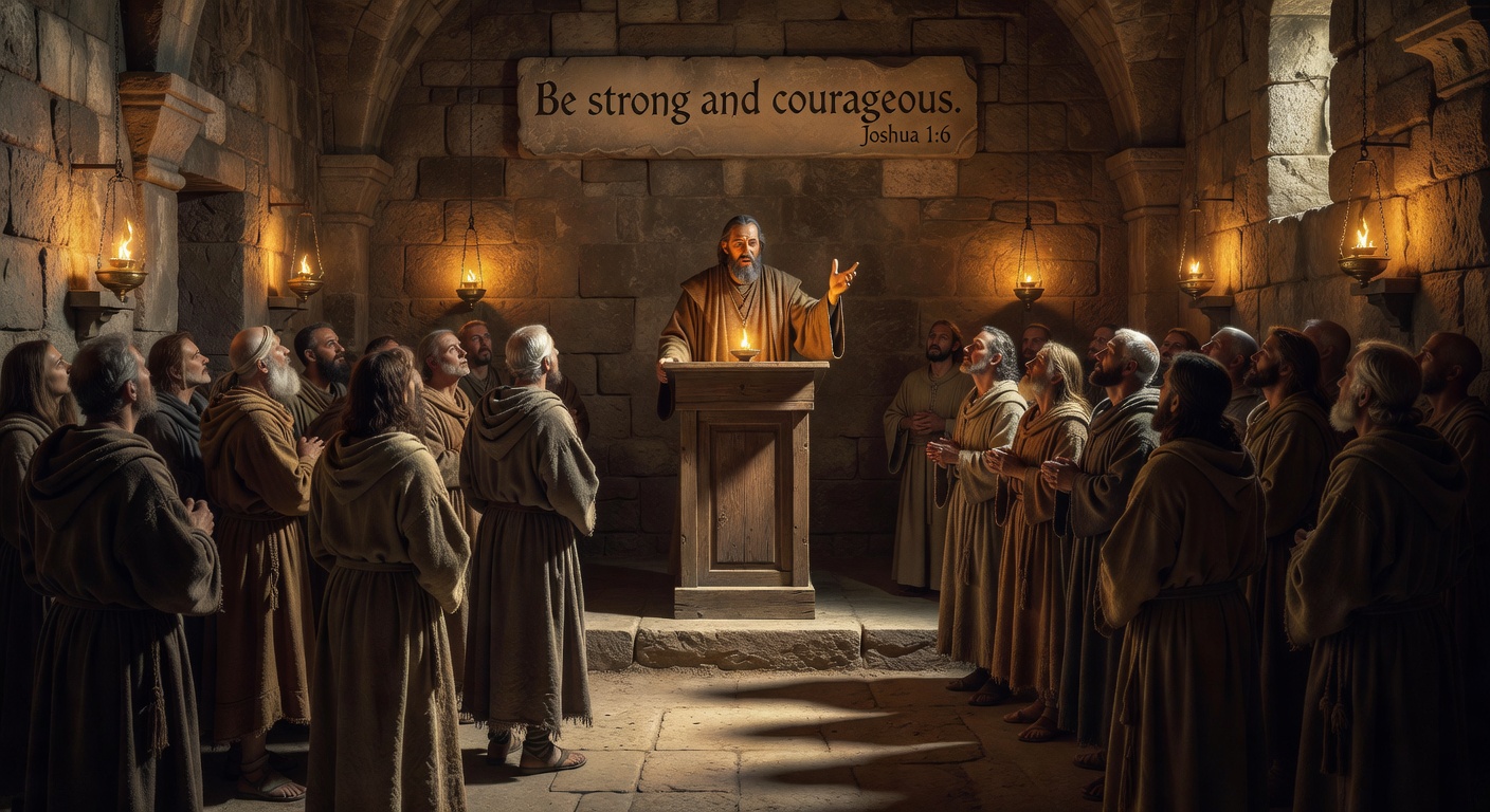 Biblical encouragement image
