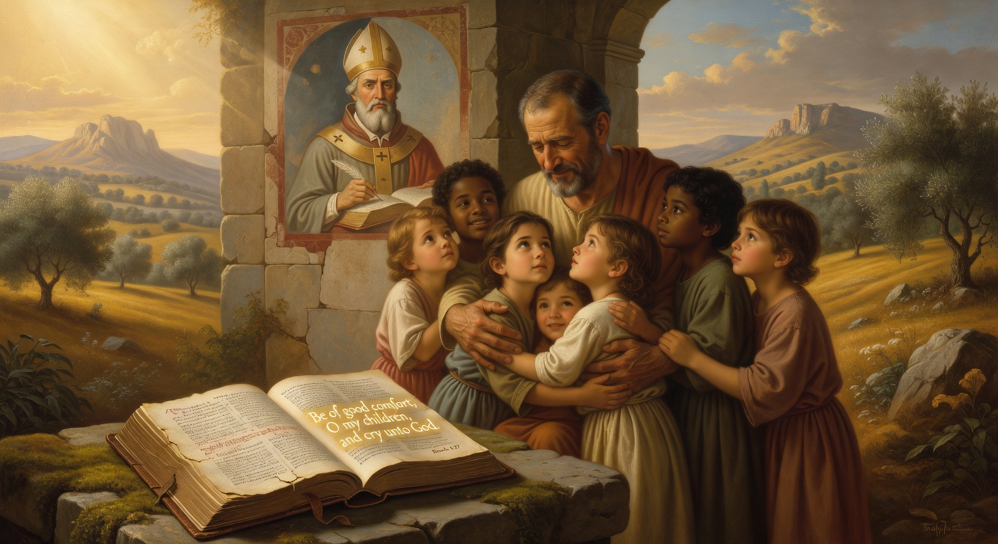 Biblical encouragement image