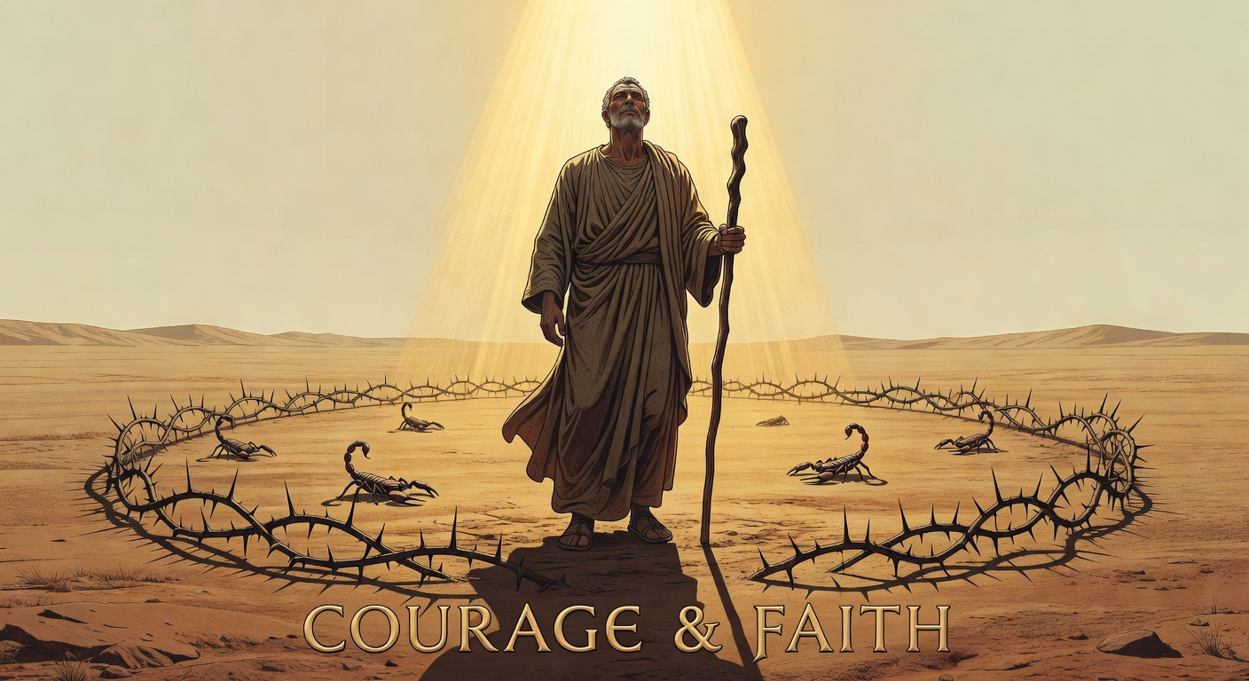 Biblical encouragement image