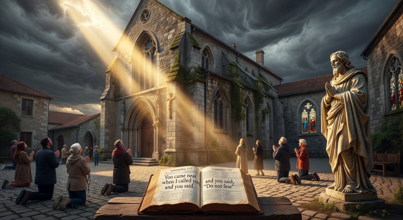 Biblical encouragement image