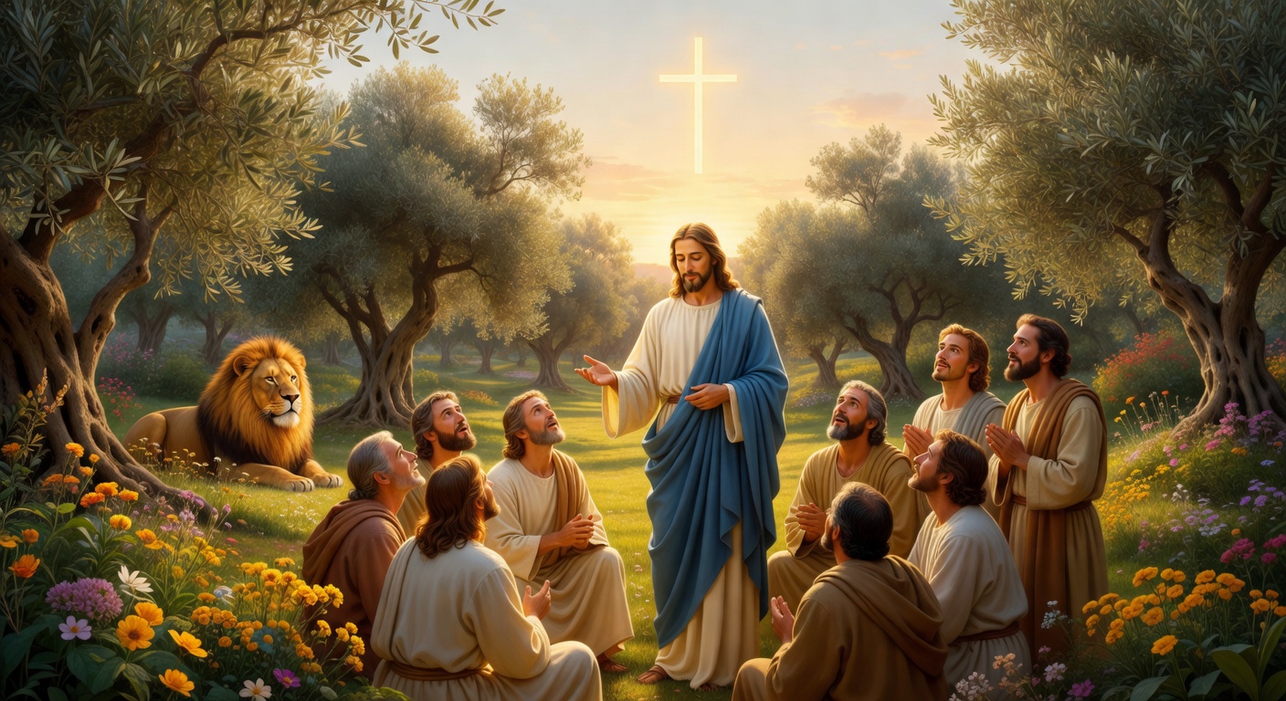 Biblical encouragement image