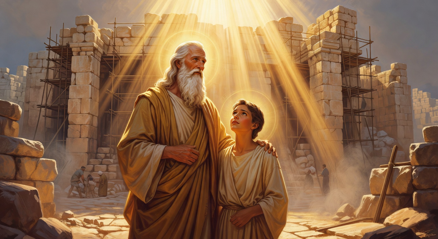 Biblical encouragement image