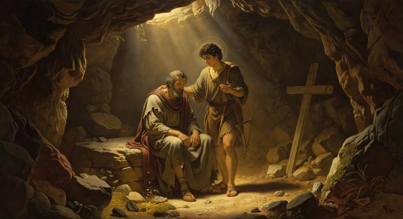 Biblical encouragement image