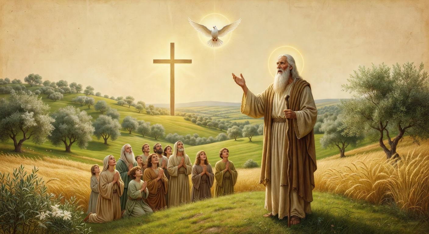 Biblical encouragement image