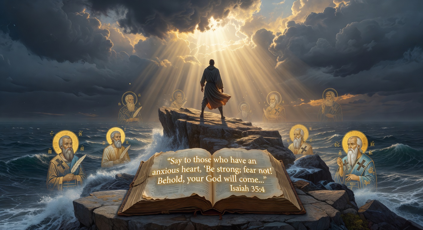 Biblical encouragement image