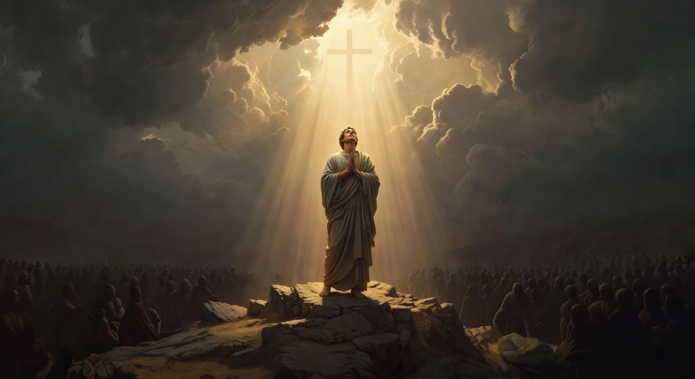 Biblical encouragement image