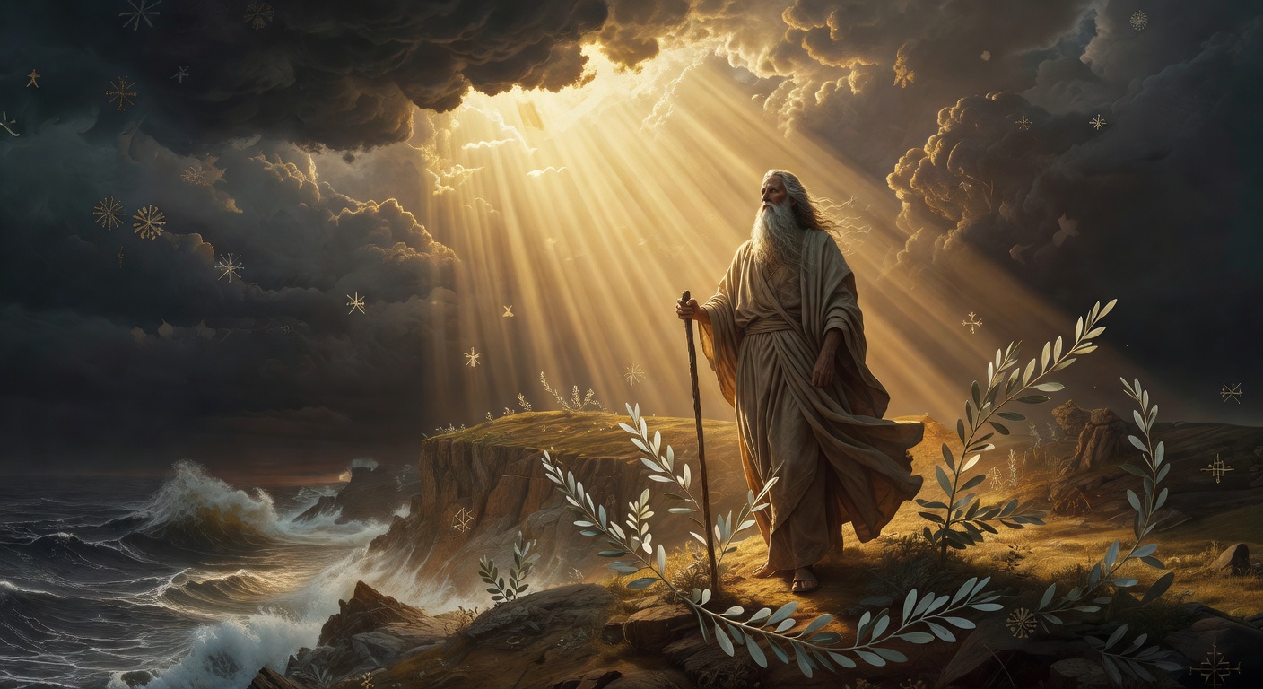 Biblical encouragement image