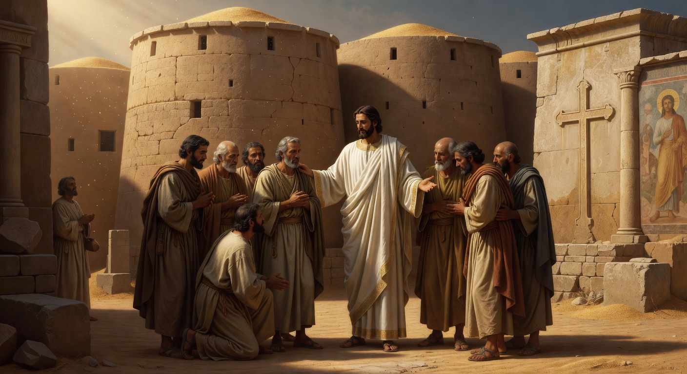 Biblical encouragement image