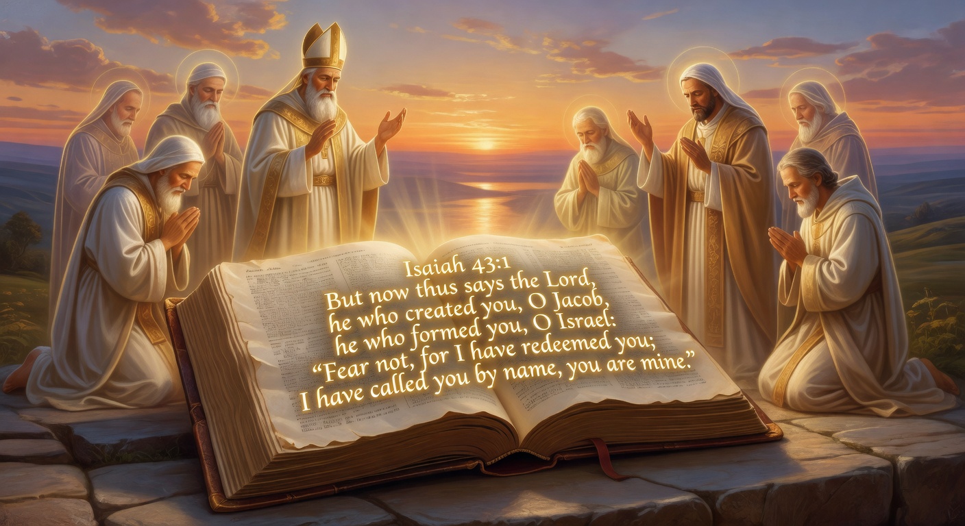 Biblical encouragement image