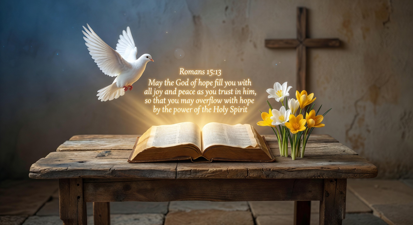 Biblical encouragement image