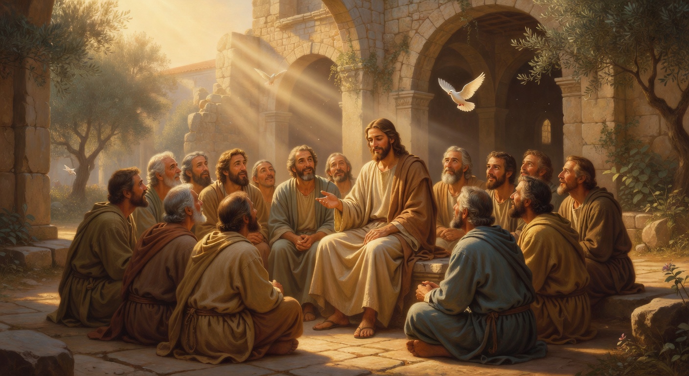 Biblical encouragement image