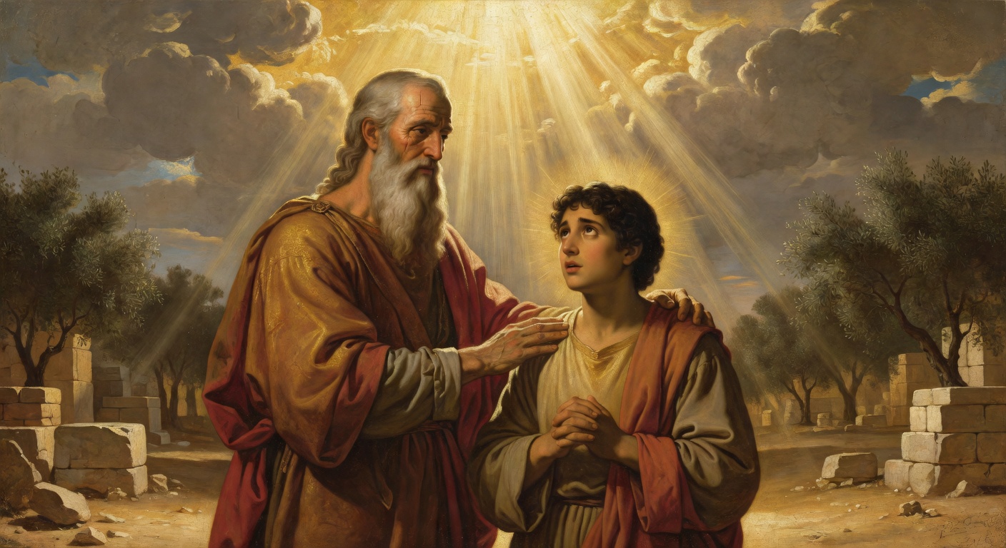 Biblical encouragement image