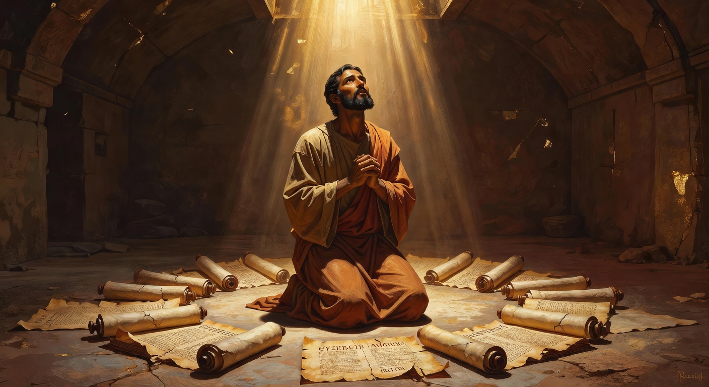Biblical encouragement image