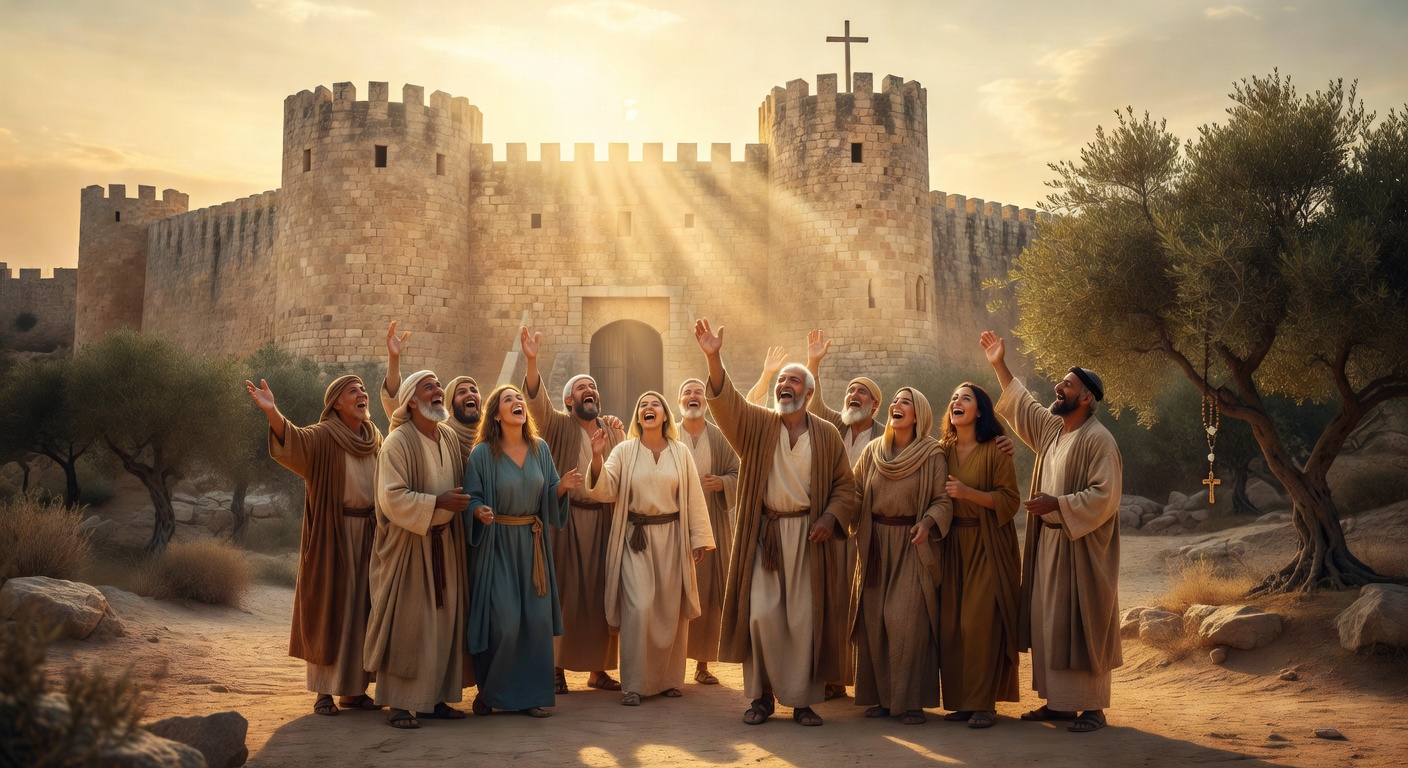Biblical encouragement image