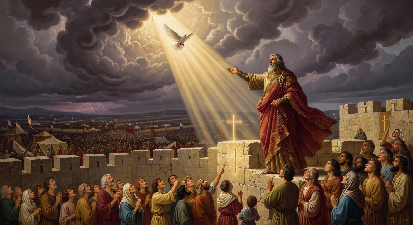 Biblical encouragement image