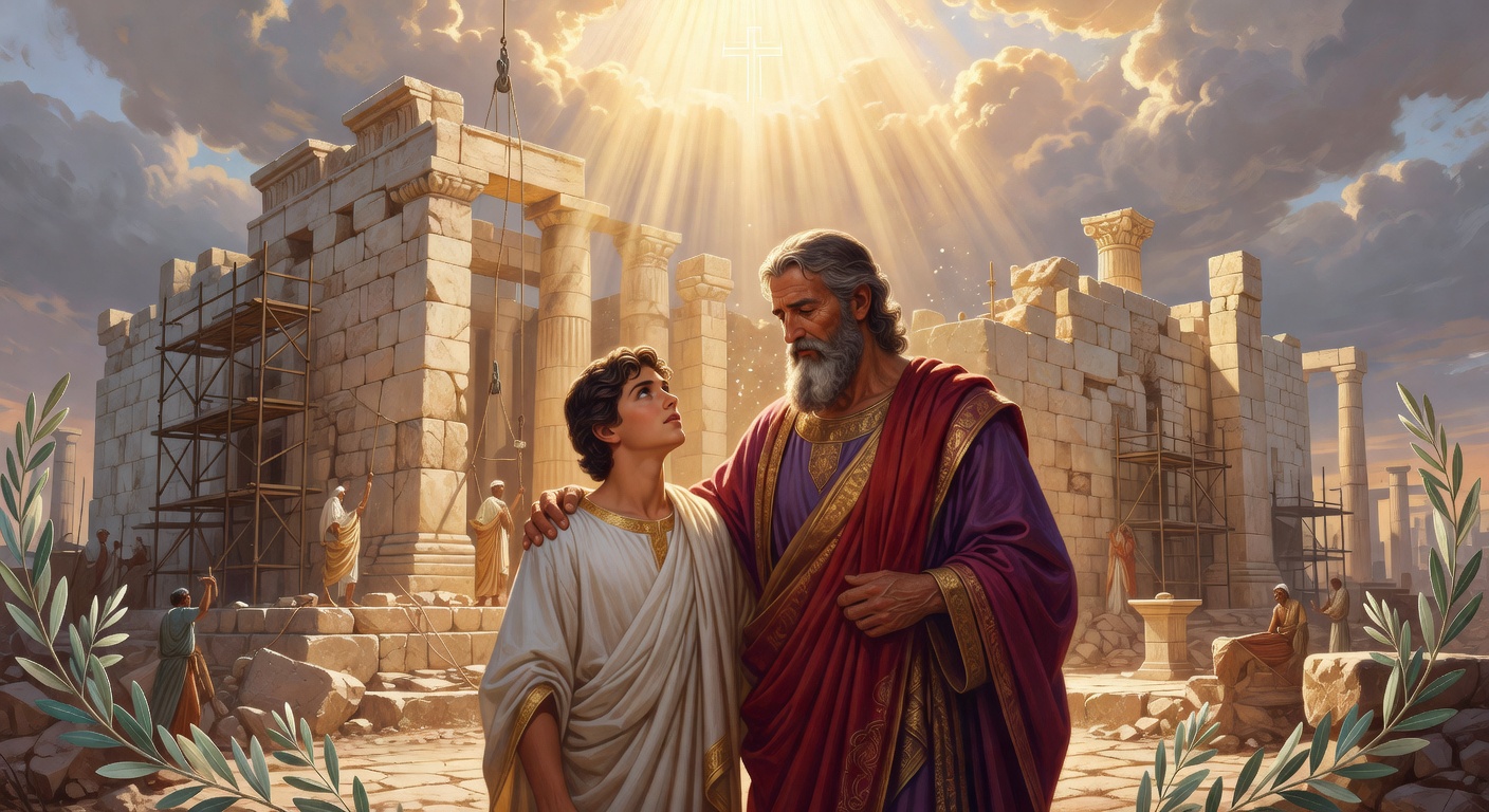 Biblical encouragement image