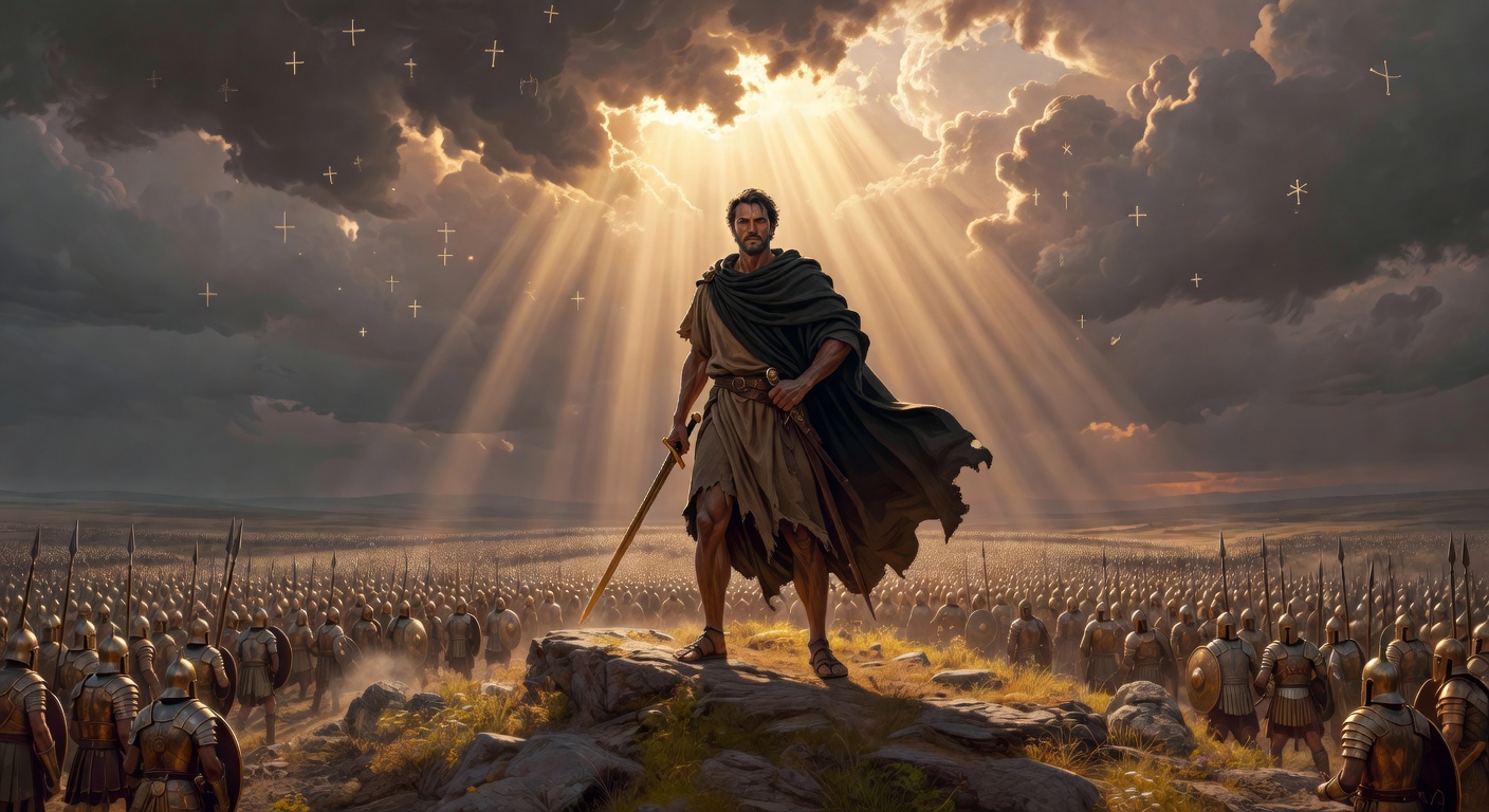 Biblical encouragement image