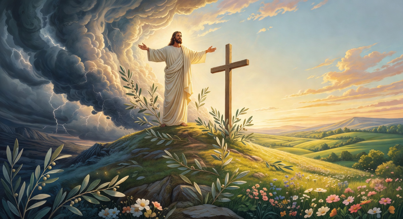 Biblical encouragement image