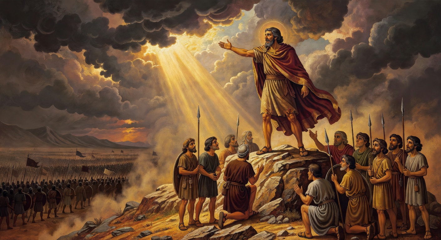 Biblical encouragement image