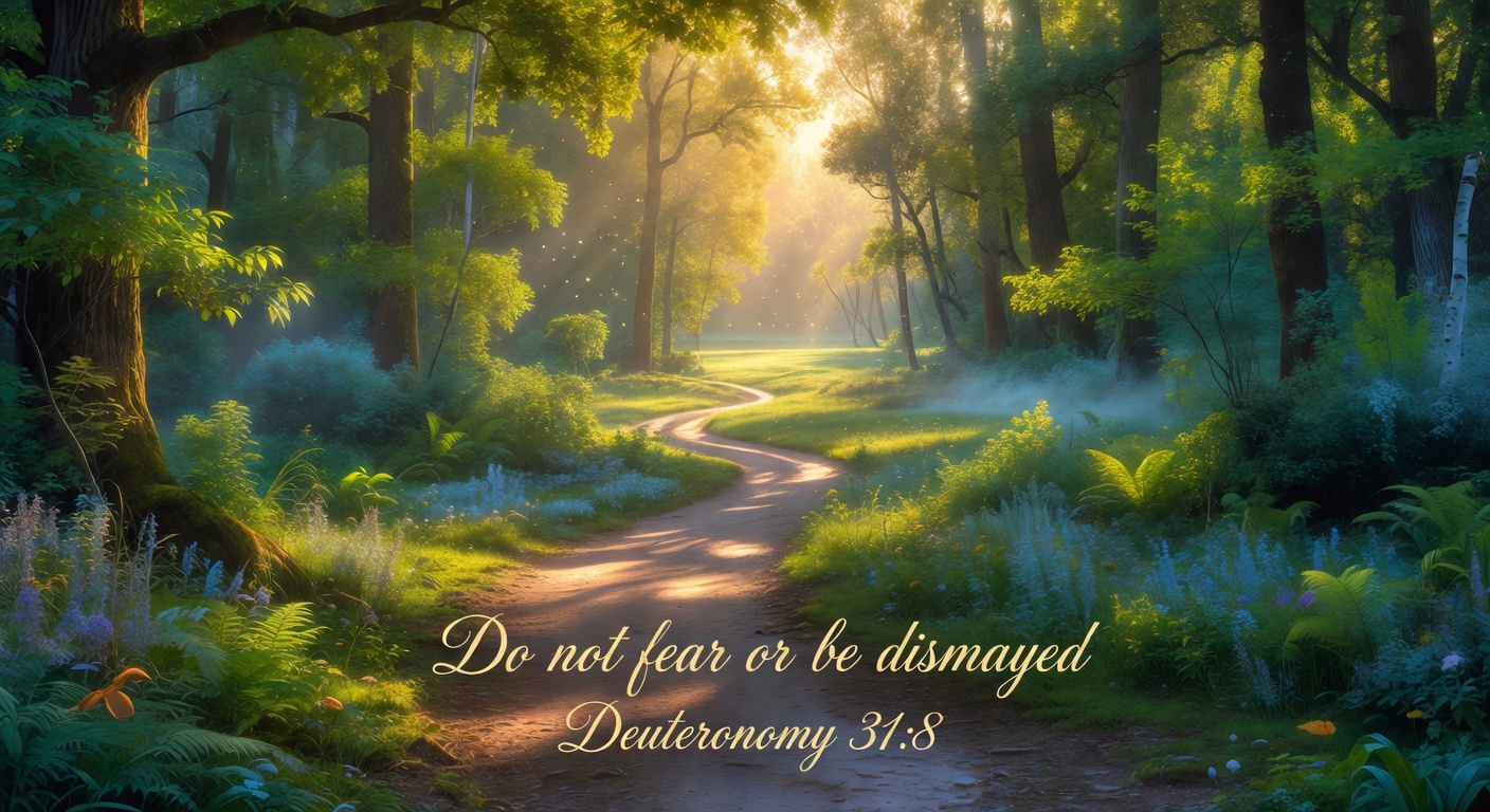 Biblical encouragement image