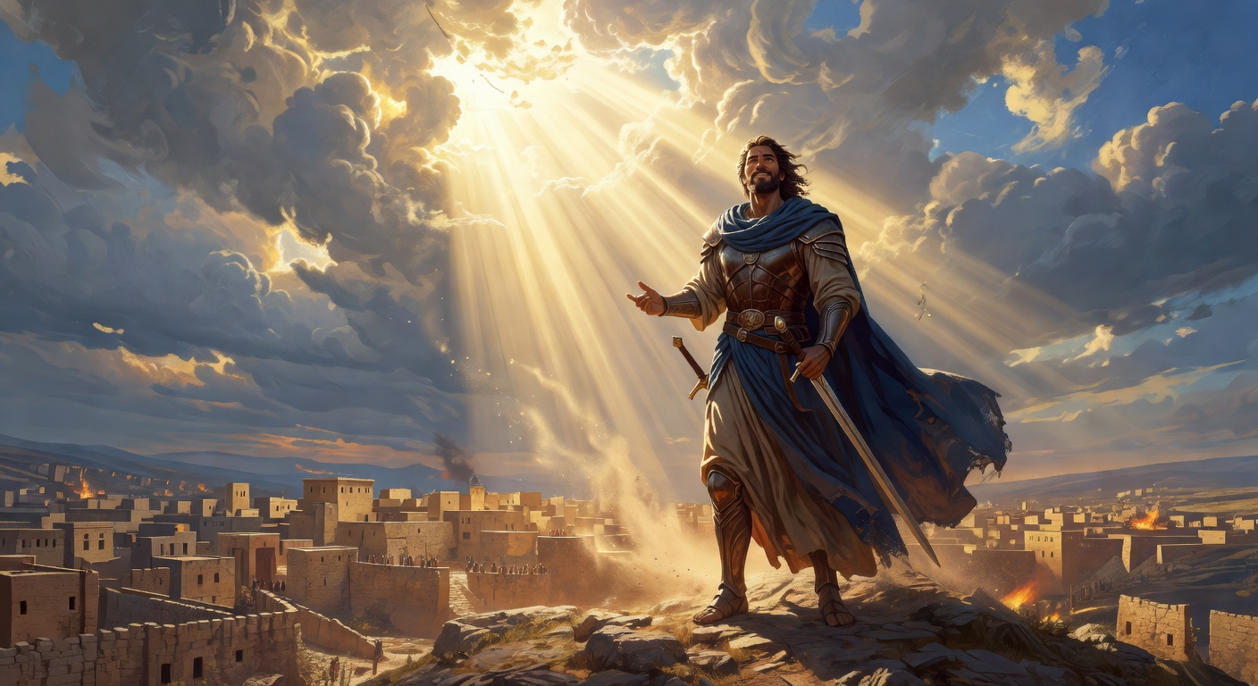 Biblical encouragement image