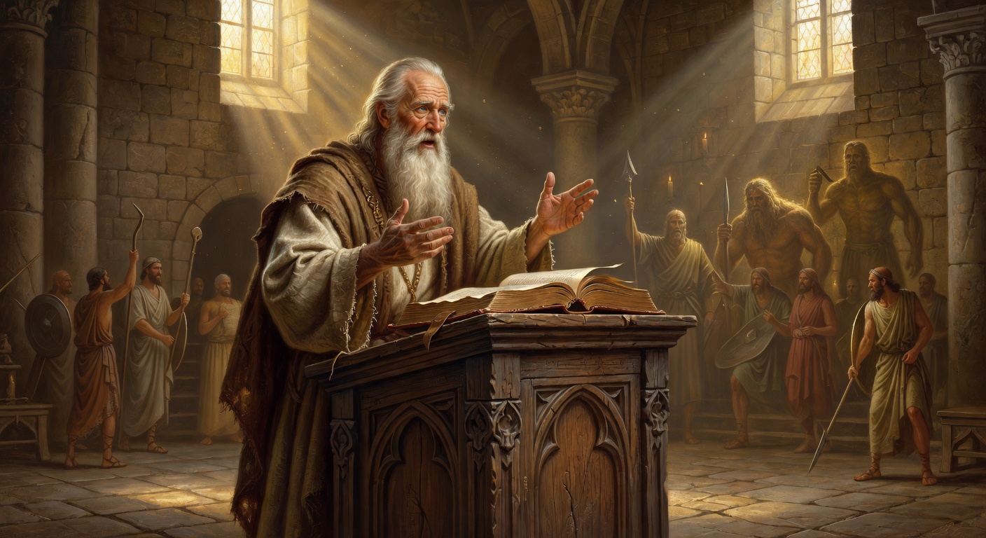 Biblical encouragement image