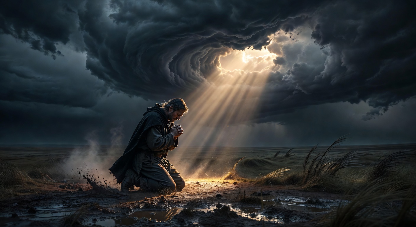 Biblical encouragement image