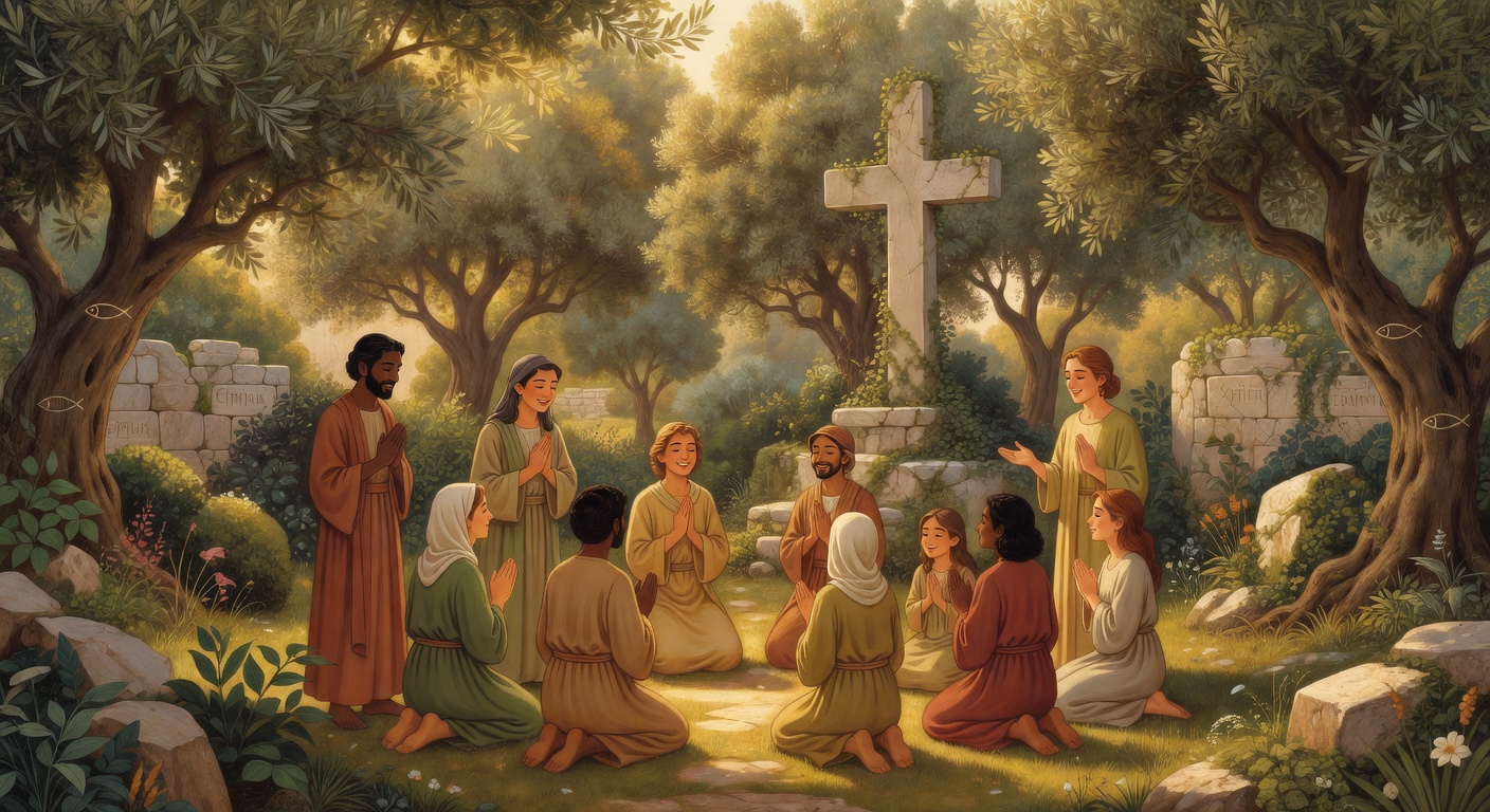 Biblical encouragement image