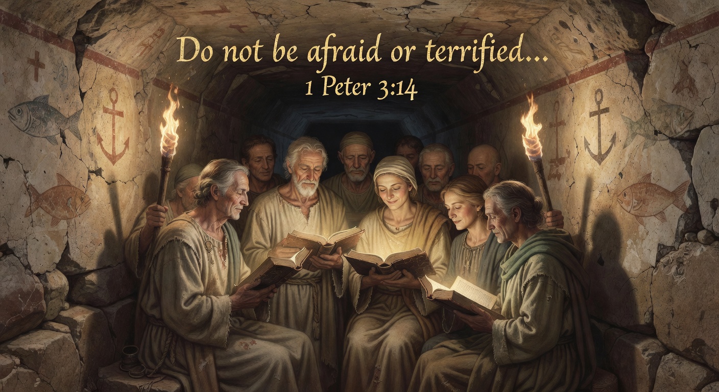 Biblical encouragement image