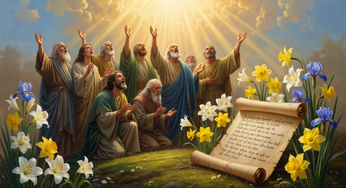 Biblical encouragement image